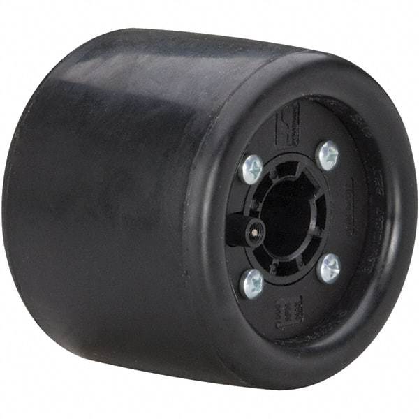 Dynabrade - 3" Wide Power Sander Pneumatic Wheel - 3-1/4" Diam - Industrial Tool & Supply