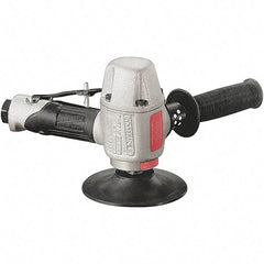 Dynabrade - 4-1/2 to 5" Disc, 11,000 RPM, Pneumatic Handheld Disc Sander - 36 CFM, 1/2 NPT Inlet, 1.2 hp, 90 psi - Industrial Tool & Supply