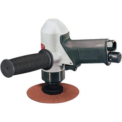 Dynabrade - 4-1/2 to 5" Disc, 8,000 RPM, Pneumatic Handheld Disc Sander - 30 CFM, 1/4 NPT Inlet, 0.7 hp, 90 psi - Industrial Tool & Supply