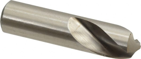 Interstate - 1/2" Body Diam, 118°, 2" OAL, High Speed Steel Spotting Drill - Industrial Tool & Supply