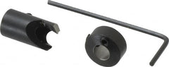 Vernon - 3/8" Cutter Diam, #2 Drill Combatibility, 1/4" Collar Thickness, Adjustable Depth Drill Countersink - Industrial Tool & Supply