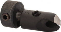 Vernon - 5/16" Cutter Diam, #23 Drill Combatibility, 1/4" Collar Thickness, Adjustable Depth Drill Countersink - Industrial Tool & Supply