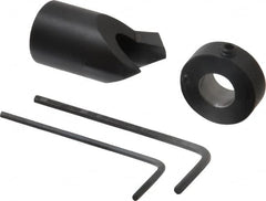 Vernon - 5/8" Cutter Diam, Letter R Drill Compatibility, 5/16" Collar Thickness, Adjustable Depth Drill Countersink - Industrial Tool & Supply