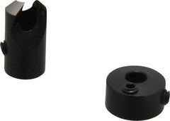Vernon - 5/16" Cutter Diam, 5/32" Drill Compatibility, 1/4" Collar Thickness, Adjustable Depth Drill Countersink - Industrial Tool & Supply