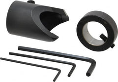 Vernon - 1" Cutter Diam, 23/32" Drill Compatibility, 3/8" Collar Thickness, Adjustable Depth Drill Countersink - Industrial Tool & Supply