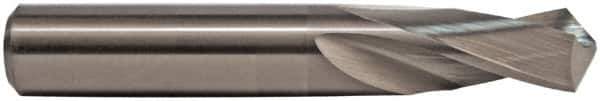 M.A. Ford - 11/32" 118° Spiral Flute Solid Carbide Screw Machine Drill Bit - ALtima Finish, Right Hand Cut, 1-1/4" Flute Length, 2-1/2" OAL, Straight Shank - Industrial Tool & Supply