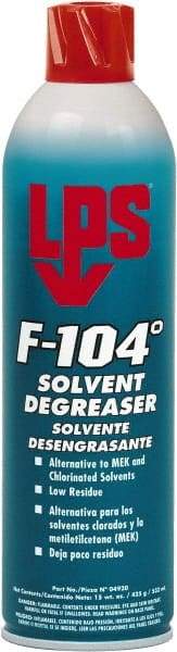 LPS - 20 oz Aerosol Cleaner/Degreaser - Aerosol, Unscented - Industrial Tool & Supply