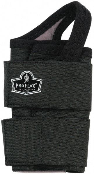 Ergodyne - Size XS and S, Neoprene, Right Hand Wrist Support - Thumb Loop, Gray - Industrial Tool & Supply