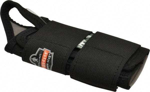 Ergodyne - Size S, Neoprene, Left Hand Wrist Support - 2 Straps, Thumb Loop, Black - Industrial Tool & Supply