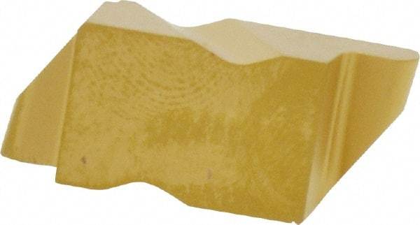 Kennametal - 4062NR Grade KC850, 3.18mm Cutting Width Carbide Grooving Insert - 3.81mm Max Depth of Cut, Right Hand, 1.59mm Corner Radius, TiC/TiCN/TiN Finish - Industrial Tool & Supply