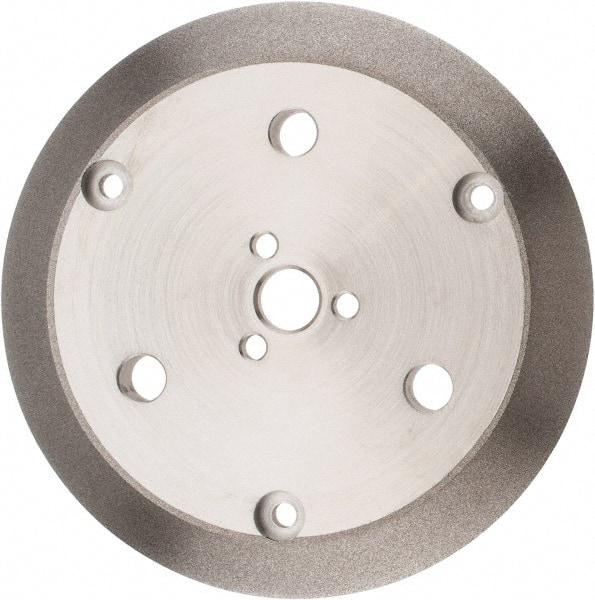 Made in USA - 6" Diam, 5/8" Hole Size, 1/16" Overall Thickness, Tool & Cutter Grinding Wheel - Medium Grade, CBN, 6,000 RPM - Industrial Tool & Supply