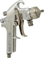 Binks - Pressure/Siphon Feed High Volume/Low Pressure Paint Spray Gun - For Adhesives, Enamels, Epoxies, Lacquers, Latex, Polyurethanes, Primers, Sealers, Stains, Varnishes - Industrial Tool & Supply