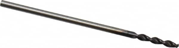 Accupro - 0.0512" 130° Parabolic Flute Cobalt Screw Machine Drill Bit - Industrial Tool & Supply