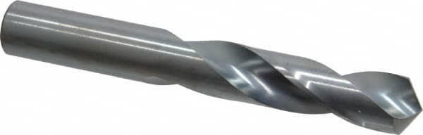 Interstate - 37/64" 118° Spiral Flute High Speed Steel Screw Machine Drill Bit - Industrial Tool & Supply