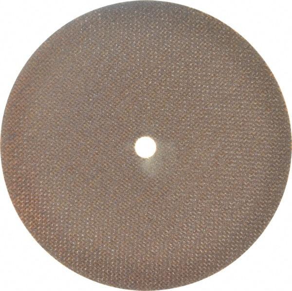 Norton - 7" 60 Grit Aluminum Oxide Cutoff Wheel - 0.035" Thick, 1/2" Arbor, 8,730 Max RPM, Use with Stationary Grinders - Industrial Tool & Supply