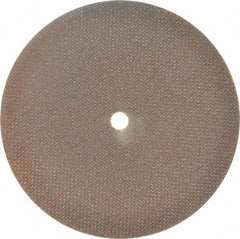 Norton - 7" 60 Grit Aluminum Oxide Cutoff Wheel - 0.035" Thick, 1/2" Arbor, 8,730 Max RPM, Use with Stationary Grinders - Industrial Tool & Supply