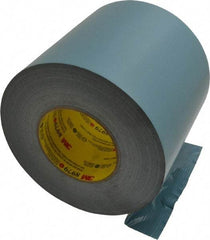3M - 6" x 55m Blue Duct Tape - 12.1 mil, Rubber Adhesive, Polyethylene Film Backing, 36 Lb/ln Tensile Strength, 200°F Max, Series 8979 - Industrial Tool & Supply