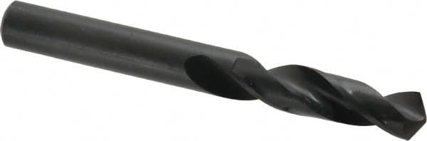 Interstate - 0.348" 118° Spiral Flute High Speed Steel Screw Machine Drill Bit - Industrial Tool & Supply