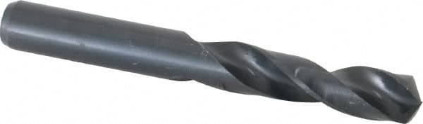 Interstate - 0.358" 118° Spiral Flute High Speed Steel Screw Machine Drill Bit - Industrial Tool & Supply