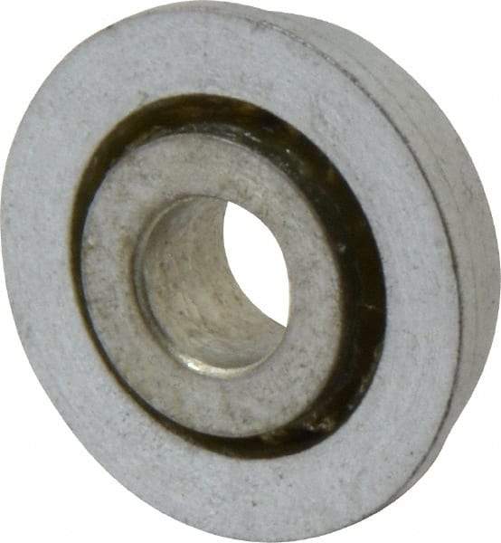 Value Collection - 5/16" Bore Diam, 7/8" OD, Open Unground Full Complement Radial Ball Bearing - With Flange, 1 Row, Round Bore, 341 Lb Dynamic Capacity - Industrial Tool & Supply