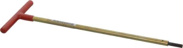 Made in USA - 7/32" Hex, T-Handle, Hex Key - 12" OAL, Chromalloy Steel, Inch System of Measurement - Industrial Tool & Supply