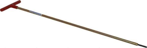 Made in USA - 5/32" Hex, T-Handle, Hex Key - 18" OAL, Chromalloy Steel, Inch System of Measurement - Industrial Tool & Supply