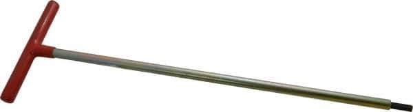 Made in USA - 5/16" Hex, T-Handle, Hex Key - 18" OAL, Chromalloy Steel, Inch System of Measurement - Industrial Tool & Supply