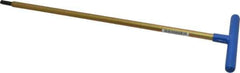 Made in USA - 8mm Hex, T-Handle, Hex Key - 18" OAL, Chromalloy Steel, Metric System of Measurement - Industrial Tool & Supply