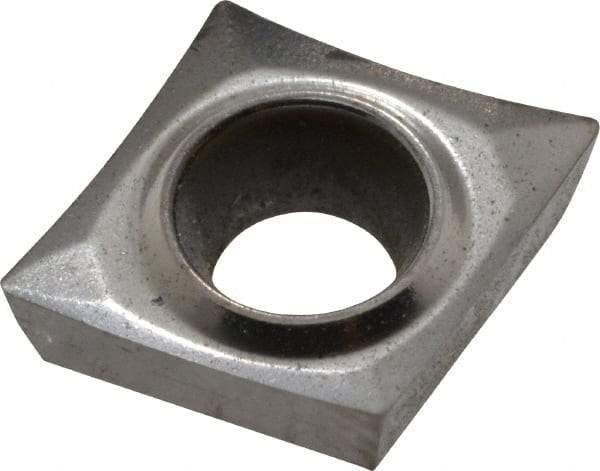 Kennametal - CPGT21.50.5 HP Grade KC5410 Carbide Turning Insert - TiB2 Finish, 80° Diamond, 1/4" Inscr Circle, 3/32" Thick, 0.0079" Corner Radius - Industrial Tool & Supply