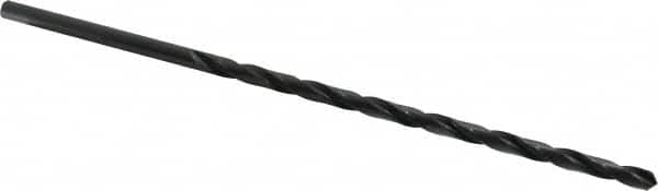 Interstate - 19/64" 118° 2-Flute High Speed Steel Extra Length Drill Bit - Industrial Tool & Supply