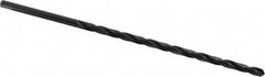 Interstate - 19/64" 118° 2-Flute High Speed Steel Extra Length Drill Bit - Industrial Tool & Supply