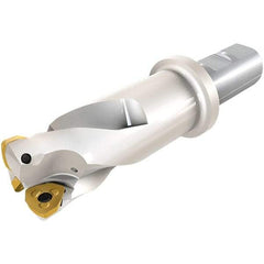 Iscar - 1-1/4" Cut Diam, 0.06" Max Depth, 1" Shank Diam, Weldon Shank Indexable High-Feed End Mill - Screw Holding Method, FF WOMT Insert, FF EW Toolholder, Through Coolant - Industrial Tool & Supply