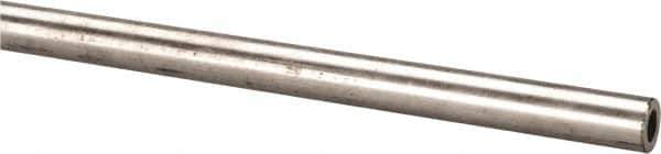 Made in USA - 6' Long, 1/4" OD, 304 Stainless Steel Tube - 0.049" Wall Thickness - Industrial Tool & Supply
