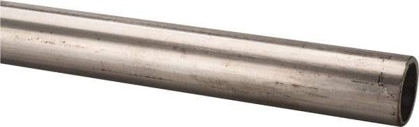 Made in USA - 6' Long, 3/4" OD, 304 Stainless Steel Tube - 0.065" Wall Thickness - Industrial Tool & Supply