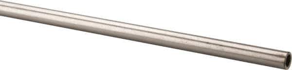 Value Collection - 6' Long, 1/4" OD, 304 Stainless Steel Tube - 0.035" Wall Thickness - Industrial Tool & Supply