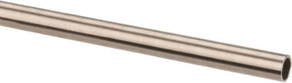 Value Collection - 6' Long, 1/2" OD, 304 Stainless Steel Tube - 0.049" Wall Thickness - Industrial Tool & Supply