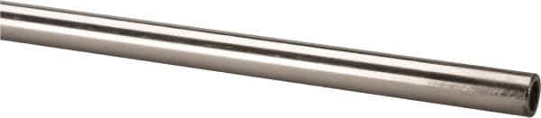Made in USA - 6' Long, 1/4" OD, 316 Stainless Steel Tube - 0.035" Wall Thickness - Industrial Tool & Supply