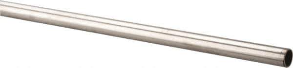 Value Collection - 6' Long, 1/2" OD, 316 Stainless Steel Tube - 0.035" Wall Thickness - Industrial Tool & Supply
