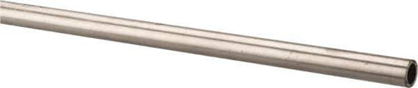 Value Collection - 6' Long, 1/2" OD, 316 Stainless Steel Tube - 0.065" Wall Thickness - Industrial Tool & Supply
