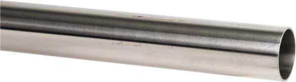 Value Collection - 6' Long, 1-1/2" OD, 304 Stainless Steel Seamless Tube - 0.065" Wall Thickness - Industrial Tool & Supply