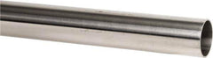 Value Collection - 6' Long, 1-1/2" OD, 304 Stainless Steel Seamless Tube - 0.065" Wall Thickness - Industrial Tool & Supply