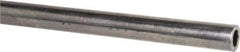 Value Collection - 5/8 Inch Outside Diameter x 6 Ft. Long, Alloy Steel, Round Welded Tube - 0.385 Inch Inside Diameter, 0.12 Inch Wall Thickness, DOM Grade - Industrial Tool & Supply