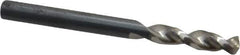 Walter-Titex - 0.2047" 130° Parabolic Flute Vanadium High Speed Steel Screw Machine Drill Bit - Bright Finish, Right Hand Cut, 1-1/32" Flute Length, 2-7/16" OAL, Split Point, Straight Shank - Industrial Tool & Supply