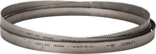Lenox - 4 to 6 TPI, 15' 4" Long x 1-1/4" Wide x 0.042" Thick, Welded Band Saw Blade - Bi-Metal, Toothed Edge, Raker Tooth Set, Flexible Back, Contour Cutting - Industrial Tool & Supply