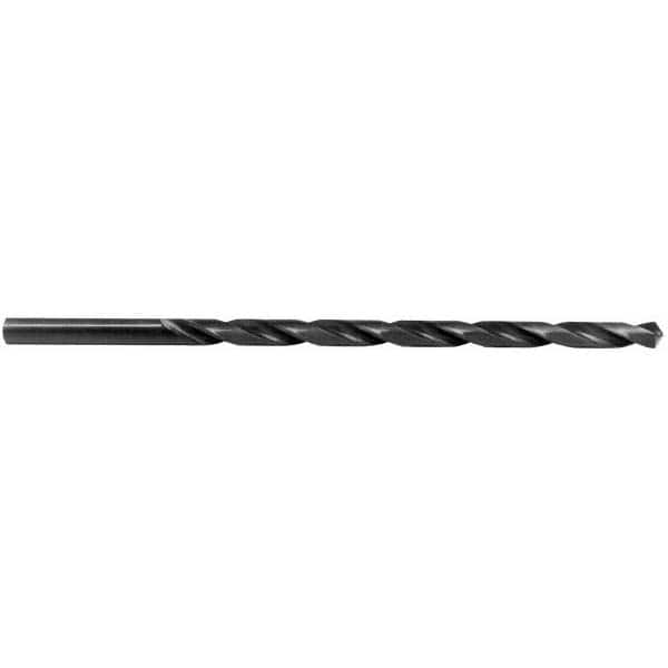 Hertel - 27/64" 118° 2-Flute High Speed Steel Extra Length Drill Bit - Industrial Tool & Supply