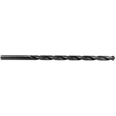 Hertel - 27/64" 118° 2-Flute High Speed Steel Extra Length Drill Bit - Industrial Tool & Supply