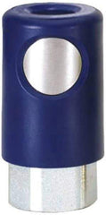 Prevost - 1/2 Female NPT Industrial Pneumatic Hose Coupler - Composite, 1/4" Body Diam - Industrial Tool & Supply