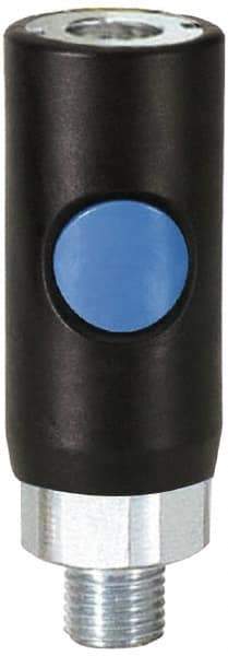 Prevost - 3/8 Male NPT Industrial Pneumatic Hose Coupler - Composite, 1/4" Body Diam - Industrial Tool & Supply