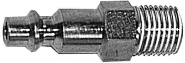 Prevost - 3/8 Male NPT Industrial Pneumatic Hose Connector - Composite, 1/4" Body Diam - Industrial Tool & Supply