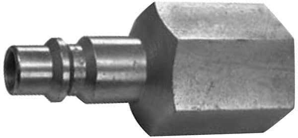 Prevost - Hose Barb Industrial Pneumatic Hose High Flow Plug (for Hose) - Fiber Glass, 1/2" Body Diam, 1/2" Hose ID - Industrial Tool & Supply